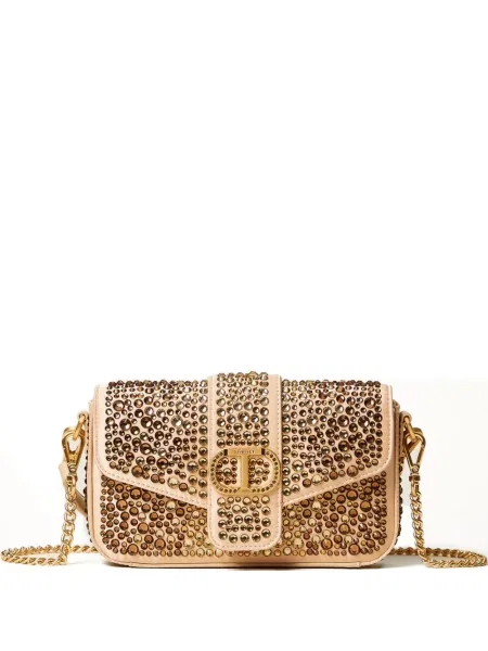 Colier Twinset de cristal maro