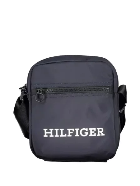 Crossbody torba Tommy Hilfiger s printom plava