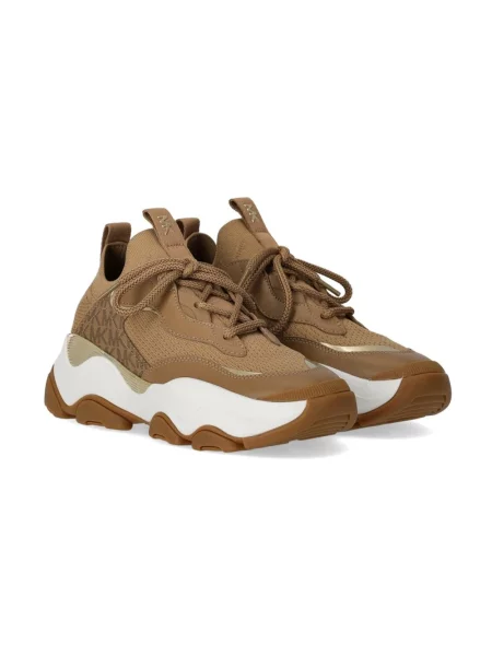 Sneakersy Michael Kors skórzane brązowe