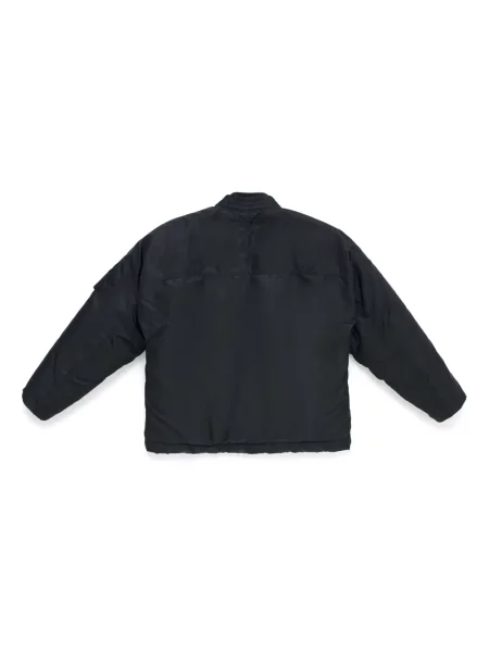 Siuvinėta lengvas bomber striukė Marcelo Burlon County Of Milan mėlyna