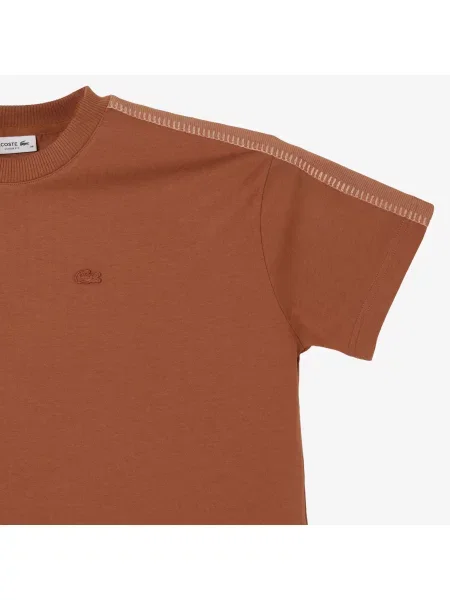 Футболка Lacoste коричневая