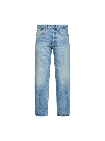 Calvin Klein Jeans Jeans albastru denim alb