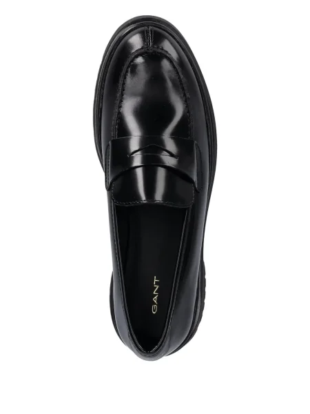 Pantofi loafer Gant negru