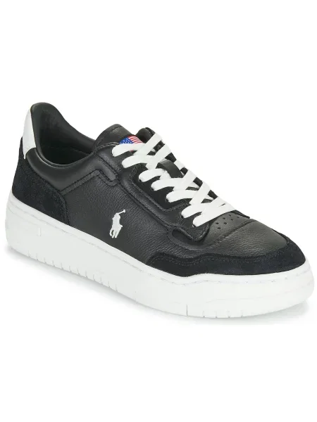 Top Polo Ralph Lauren din dantelă negru