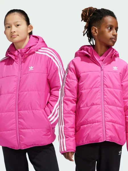 Детская ветровка Adidas розовая