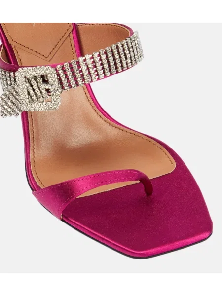 Papuci tip mules D'accori roz