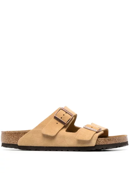Sandale Birkenstock din piele de căprioară