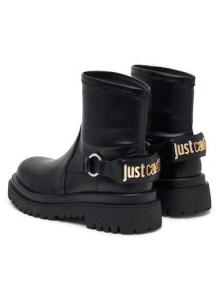 Just Cavalli Bokacsizma fekete