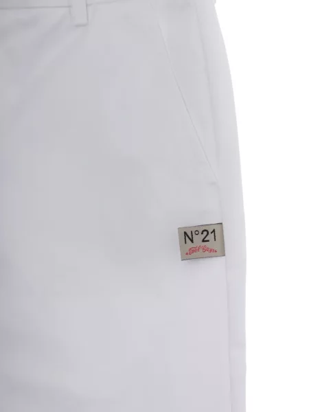 Spodnie dziecięce N°21 białe