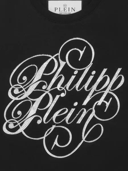 Koszulka dziecięca Philipp Plein czarna