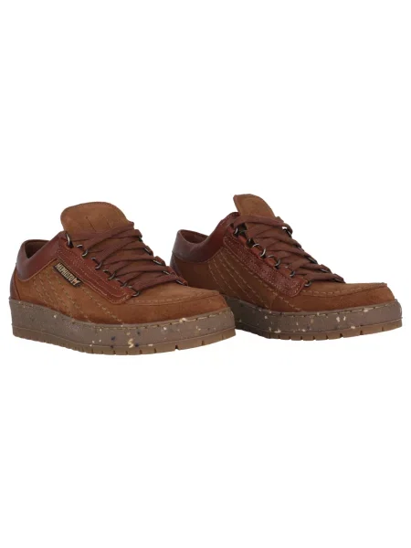 Sneakersy Mephisto zamszowe brązowe