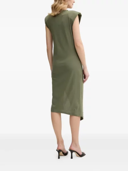 Rochie midi Pinko până la genunchi de costum verde