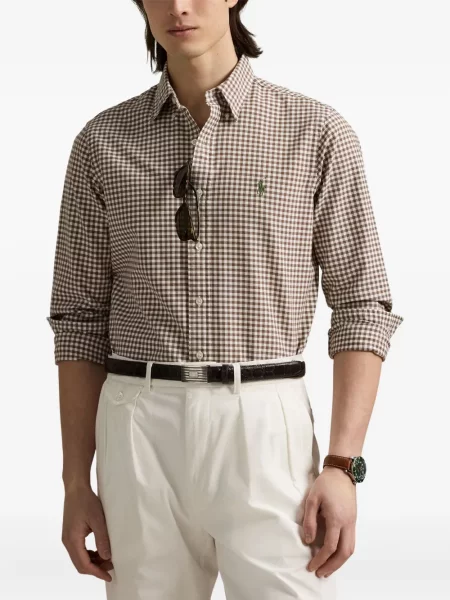 Krátký spodní díl plavek Polo Ralph Lauren s aplikacemi se stahovací šňůrkou modrý