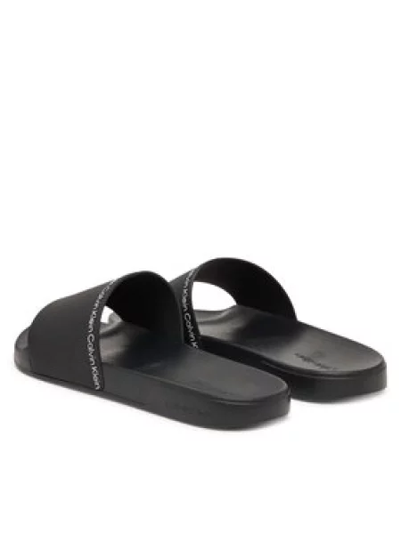 Calvin Klein Natikači Ess Slide Institutional Cv črna