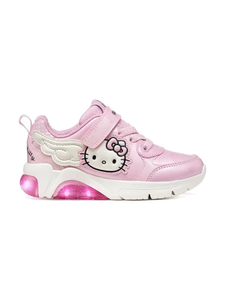 Geox FADINLIGHT Hello Kitty sneakers pentru copii roz