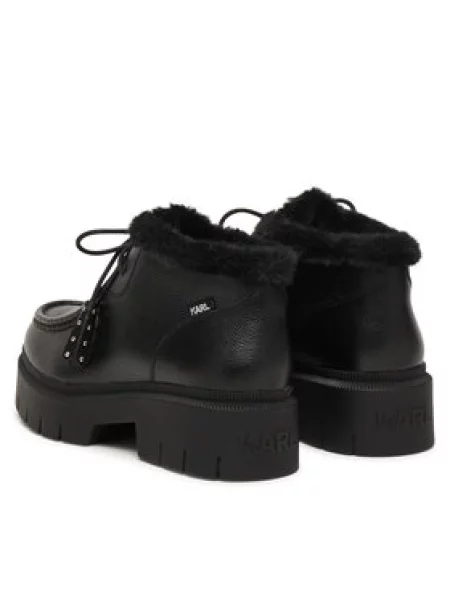KARL LAGERFELD Bakancs Keena fekete