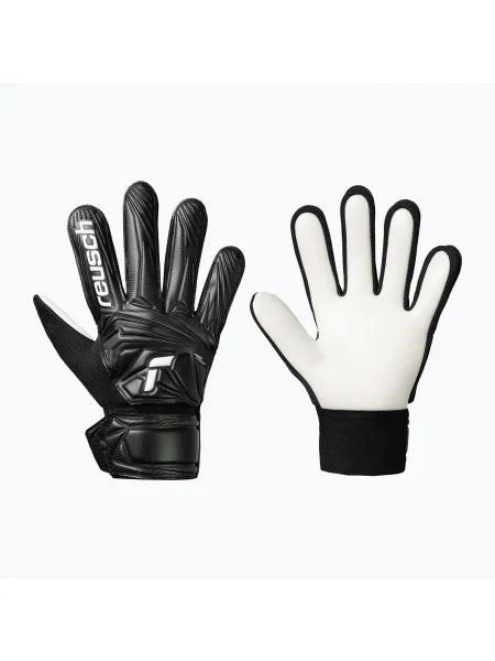 Mănuși de portar pentru copii Reusch Attrakt Starter Solid Junior black negru