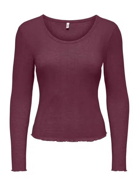 ONLY Tricou ONLTENNA mov zmeură