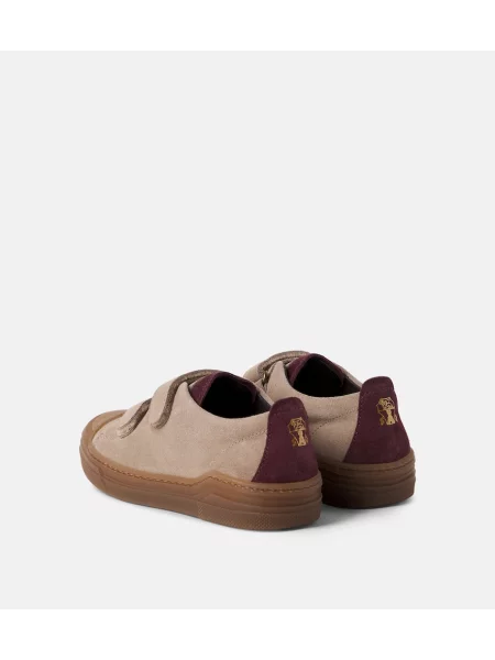 Gyerek sneaker Brunello Cucinelli bézs