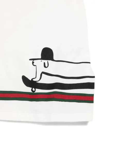 Tricou copii Gucci alb