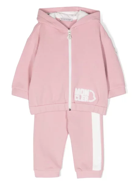 Komplet dresowy dziecięcy Moncler Enfant różowy