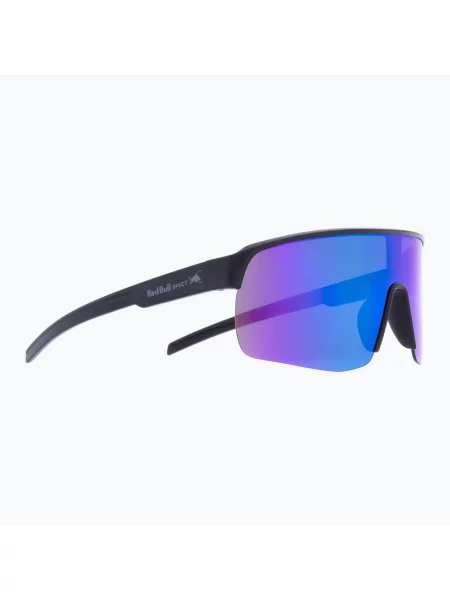 Слънчеви очила Red Bull SPECT Dakota black/smoke с лилаво-зелено огледало черно