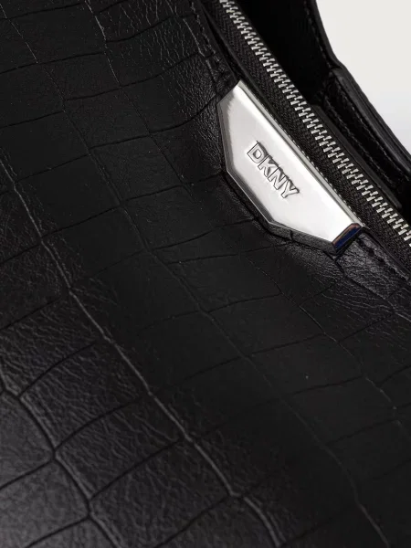 Кожаная сумка шоппер Dkny