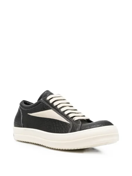 Sneakerși Rick Owens din piele negru