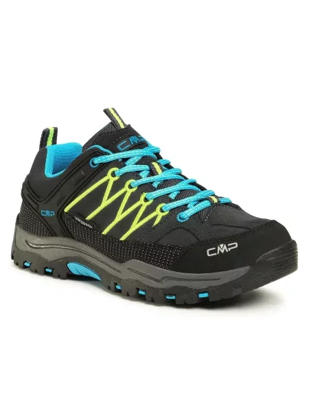 Turistiniai batai CMP Rigel Low Trekking Shoes Wp Antracite/Yellow Fluo