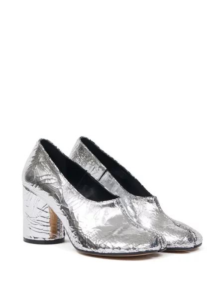 Pantofi cu toc Maison Margiela argintiu