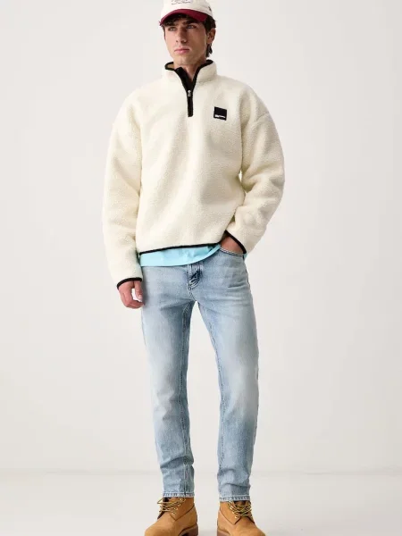 Karl Lagerfeld Jeans hanorac pentru bărbați bej