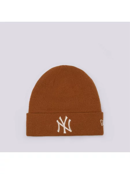 New Era Czapka Zimowa Le Beanie Nyy Brw New York Yankees brązowa