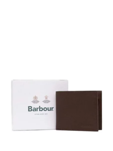 Portofel Barbour maro