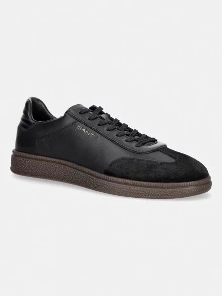 Gant Cuzmo sneakers pentru bărbați din piele negru