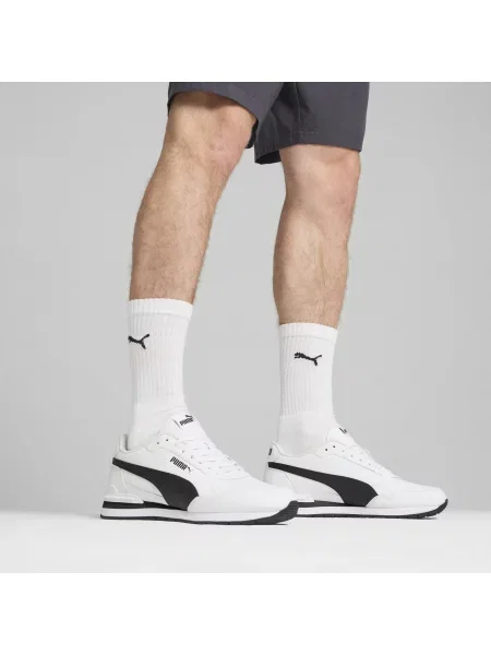 Skórzane sneakersy unisex ST Runner v4 białe