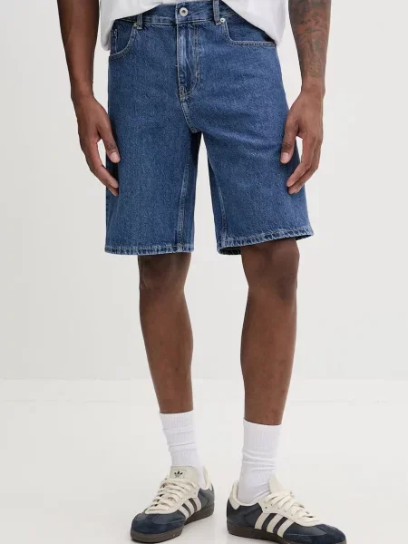 Karl Lagerfeld Jeans Kratke hlače za muškarce od trapera plava