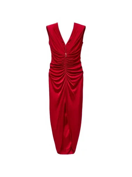 Rochie Versace din jerseu roșu