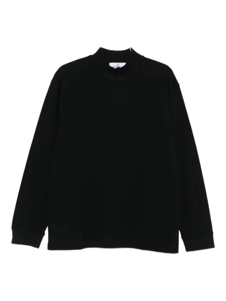 Pulover Stone Island cu strasuri lung negru