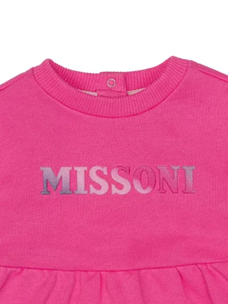 Sukienka dziecięca Missoni różowa