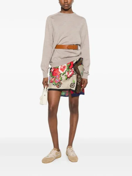 Fustă Moschino cu model floral cu imagine