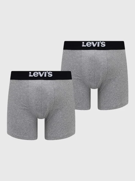 Boxerky Levi's šedá