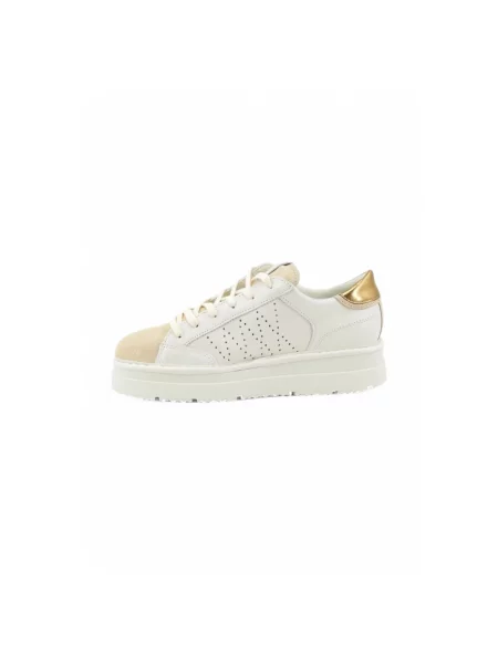 Sneakersy Panchic skórzane białe