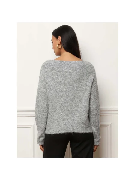 Pulover La Modeuse gri
