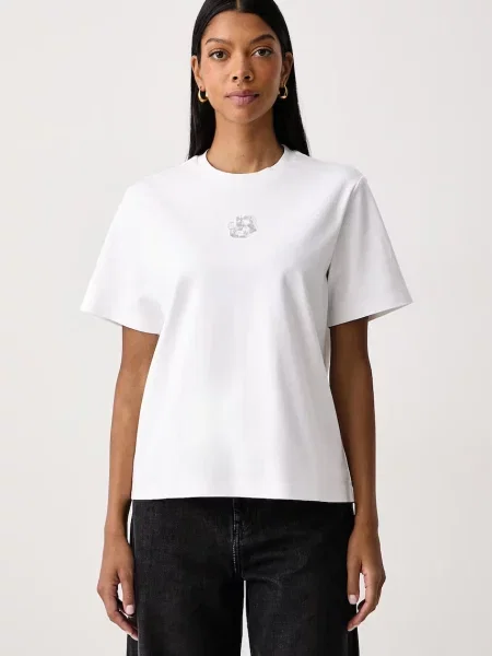 BOSS tricou pentru femei din alb