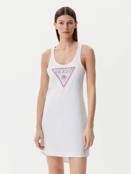 Guess Rochie de vară alb