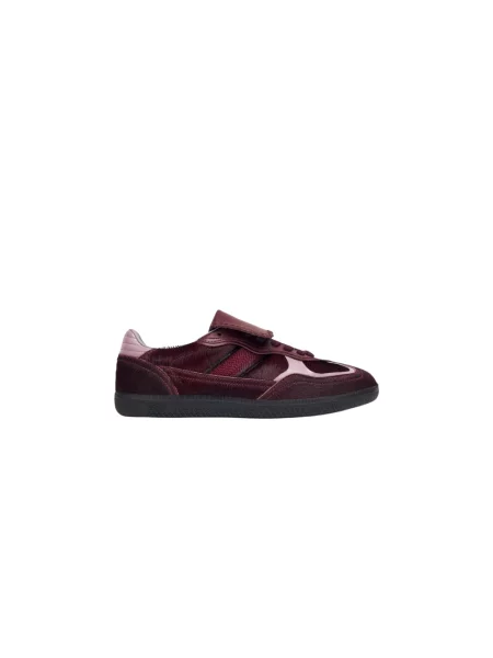 Sneakersy Alohas skórzane czerwone