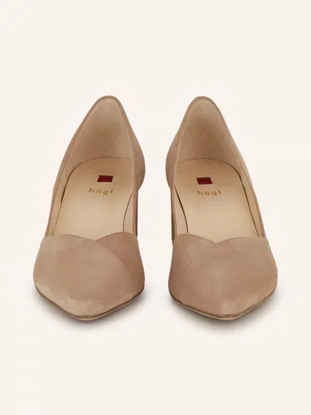 Högl Czółenka beige beżowa