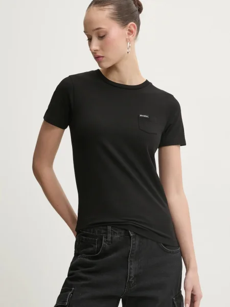 Тениска Guess Jeans черно