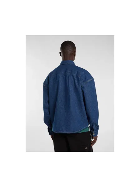 Cămașă de blugi Dickies albastru