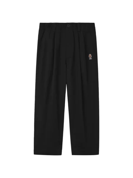 Pantaloni Fingercroxx cu autograf negru